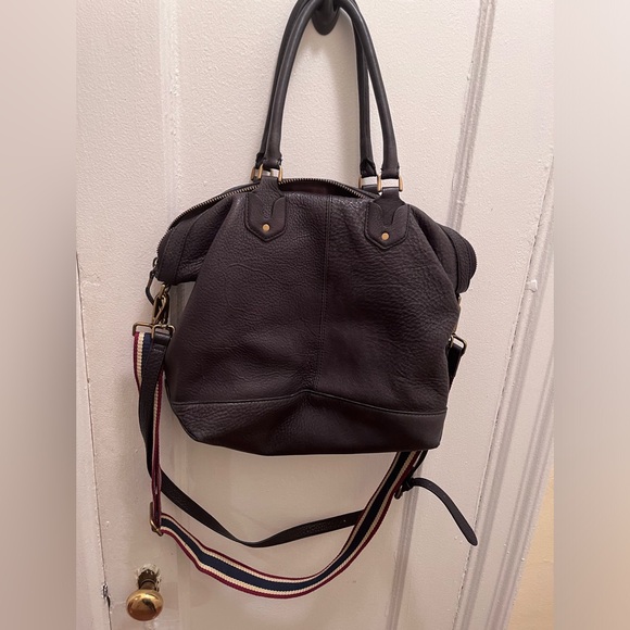 Madewell Berliner satchel in grey NWT fabric strap included - Picture 4 of 10